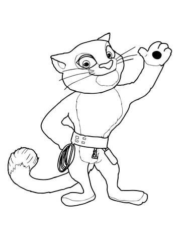 The Leopard Sochi 2014 Mascot Coloring Page